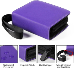 Optimized Title: Purple Mini 2-Pocket Card Binder - Ultra-Lightweight Trading C - Image 2