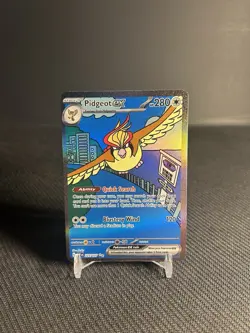 Pokemon TCG Pidgeot ex 225/197 Obsidian Flames Special Illustration Rare LP - Image 1