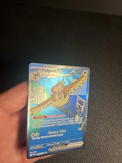 Pokemon TCG Pidgeot ex 225/197 Obsidian Flames Special Illustration Rare LP - Image 4