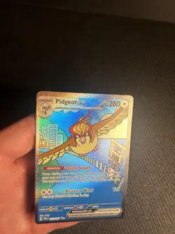 Pokemon TCG Pidgeot ex 225/197 Obsidian Flames Special Illustration Rare LP - Image 5