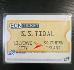 Pokemon Eon Ticket Promo E-Reader E Card Ruby & Sapphire Edition - Image 1