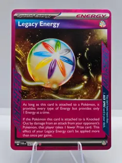 Legacy Energy 167/167 ACE SPEC Rare Twilight Masquerade Pokemon NM - Image 1