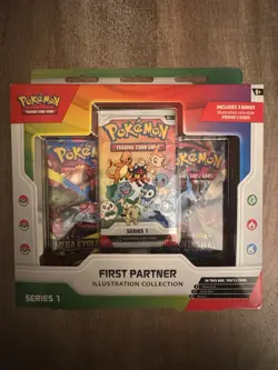 Pokemon TCG First Partner Illustration Collection Series 1 BRAND NEW SEALED - Image 1