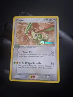 Flygon Winner Stamp NM Black Star Promo 25 Pokemon League Promo WotC - Image 1