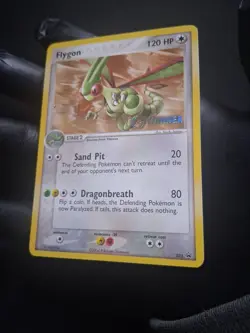 Flygon Winner Stamp NM Black Star Promo 25 Pokemon League Promo WotC - Image 3