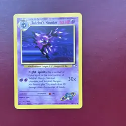 Pokemon TCG Sabrina's Haunter-Gym Challenge-58/132-Uncommon-Unlimited-Regular - Image 1