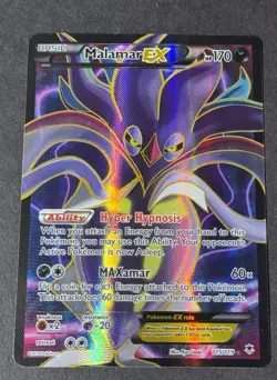2014 Pokemon XY Phantom Forces Malamar EX #115/119 NM-LP - Image 1
