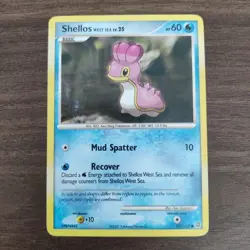 Shellos West Sea 107/132 - LP Secret Wonders - 2007 Common Pokemon TCG Card - Image 1