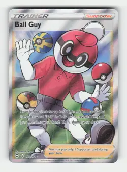 Ball Guy (Full Art) Shining Fates (SHF) 065/072 Holofoil Ultra Rare NM EN - Image 1