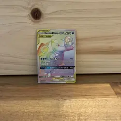 Pokemon GX Tag Team Rainbow Cosmic Eclipse Blastoise and Piplup 253/236 - Image 1