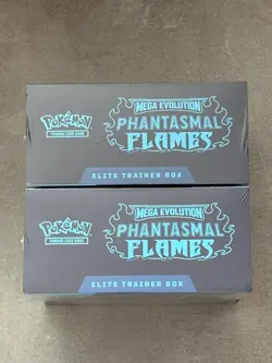 Pokemon Mega Evolution Phantasmal Flames Elite Trainer Box ETB X2 - Image 3