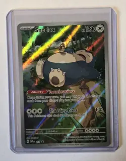 Snorlax SVP EN 051 Black Star Promo Holo Card Scarlet & Violet Pokemon 151 NM - Image 1