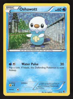 Pokemon TCG McDonald's Promos Holo 2011 Oshawott #004/012 - Image 1