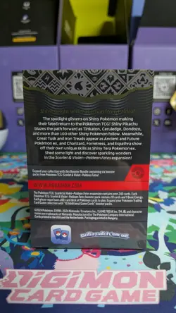 Sealed Pokemon TCG Scarlet & Violet Paldean Fates Booster Bundle NEW & SEALED - Image 3