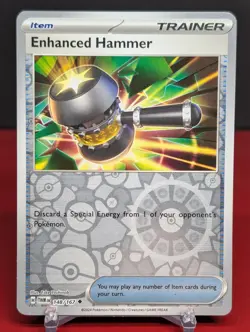 Pokemon Enhanced Hammer #148/167 Twilight Masquerade Reverse Holo - Image 1