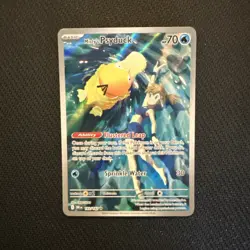Pokemon Misty's Psyduck 193/182 Destined Rivals Illustration Rare Holo 70HP - Image 2