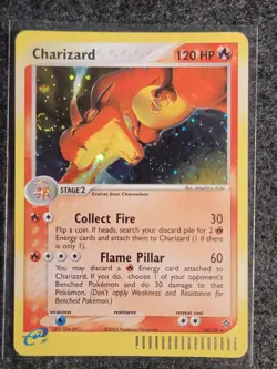 2003 Charizard EX Dragon Secret Rare Holo Pokemon Card 100/97 - Image 3