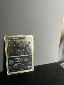 Pokemon Umbreon 10/90 Cracked Ice Holo HGSS Undaunted Rare Vintage Holo Card - Image 3