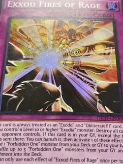 Exodia Full 5 Piece Set + Incarnate + Obliterate!!! + Blaze + Rage | YuGiOh! - Image 2