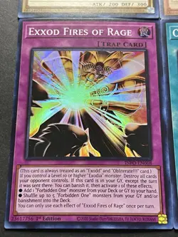 Exodia Full 5 Piece Set + Incarnate + Obliterate!!! + Blaze + Rage | YuGiOh! - Image 3