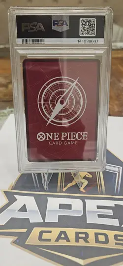 2025 ONE PIECE OP13-CARRYING ON HIS WILL ALTERNATE ART MONKEY D. LUFFY PSA 10 - Image 2