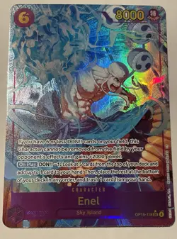 Enel (OP15-118) - Secret Rare Parallel / Alternate Art (SEC*) - Image 1