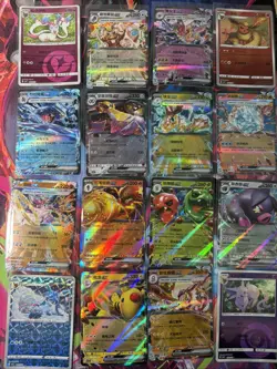 Pokemon 16 Card Lot nm V Max Mega Amazing Ex HOLO Rare Hits Only R16 - Image 1