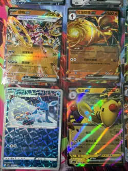 Pokemon 16 Card Lot nm V Max Mega Amazing Ex HOLO Rare Hits Only R16 - Image 2