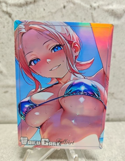 Zita Trading Card Waifu Goddess Story Anime Girl holo Karte Manga Full Art - Image 1