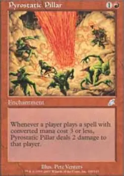 MTG magic cards 1x Pyrostatic Pillar Scourge Light Play, English - Image 1