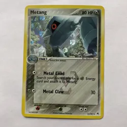 Metang 21/101 Reverse Holo Rare EX Hidden Legends Set Pokemon Card 2004 NM - Image 1