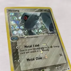 Metang 21/101 Reverse Holo Rare EX Hidden Legends Set Pokemon Card 2004 NM - Image 2