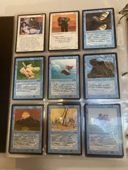 '93 MAGIC Gathering ARABIAN NIGHTS near mint COMPLETE 78 card set GUARDIAN BEAST - Image 3