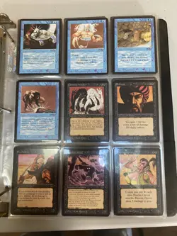 '93 MAGIC Gathering ARABIAN NIGHTS near mint COMPLETE 78 card set GUARDIAN BEAST - Image 5