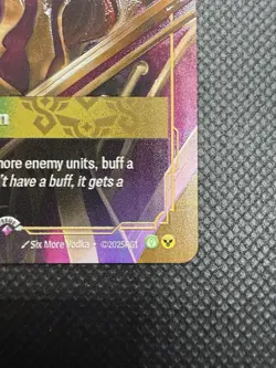 Riftbound METAL Card – Leona Radiant Dawn - Vegas Prize Wall Exclusive - Image 3