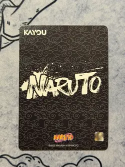 Naruto Uzumaki NRV01-SP-001L5 English Naruto Kayou Card Heavens Scroll NM - Image 3