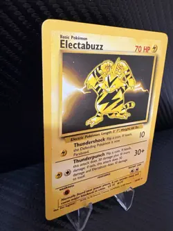 Electabuzz 20/102 Base Non Holo Rare 1999 WOTC Vintage Pokemon Card LP - Image 4