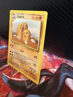 Dugtrio 19/102 Base Set Rare 1999 WOTC Vintage Pokemon Card LP - Image 3