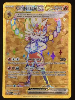 Cinderace ex 163 Sv: Scarlet & Violet Promo Cards Holo - Image 1
