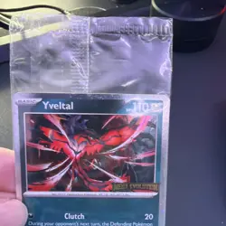 Pokemon TCG Yveltal Promo Card Mega Evolutions 088/132 Sealed - Image 3