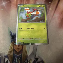 Pokemon TCG Yanma Black Star Promo Card SVP185 Cosmos Holo - Image 1