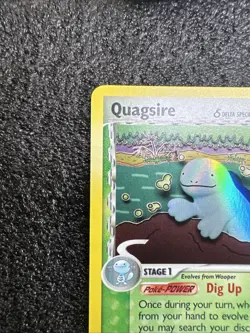 Quagsire 21/101 Stamped Pokemon Card EX Dragon Frontiers Reverse Holo Rare - Image 5