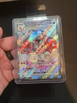 Charizard ex SVP 074 Tera Dark Holo Pokemon Card Near Mint 2024 Black Star Promo - Image 1