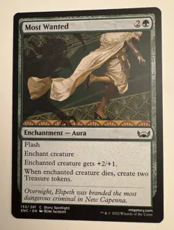 Most Wanted (153) Streets Of New Capenna SNC MTG Magic The Gathering - Image 1