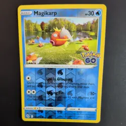 MAGIKARP 021/078 POKEMON CARD (POKEMON GO SET) REVERSE HOLO - Image 1