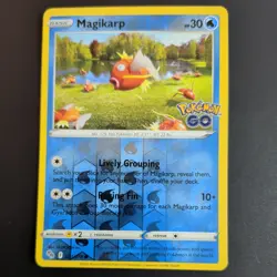 MAGIKARP 021/078 POKEMON CARD (POKEMON GO SET) REVERSE HOLO - Image 2