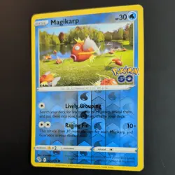 MAGIKARP 021/078 POKEMON CARD (POKEMON GO SET) REVERSE HOLO - Image 4