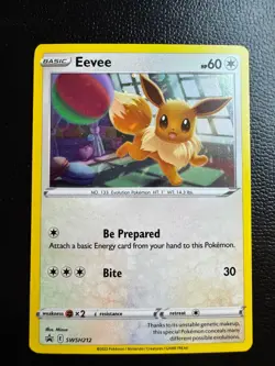 Pokemon TCG Eevee - Promo SWSH: Sword & Shield Promo Cards SWSH212 LP - Image 1