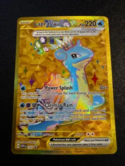 Pokemon TCG Lapras ex 164 SV: Scarlet & Violet Promo Cards Promo NM - Image 1