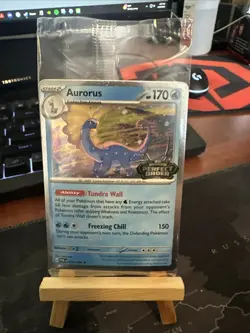 Aurorus 024/088 - Cosmo Holo - Perfect Order Stamped Promo Card (Sealed) - Image 1